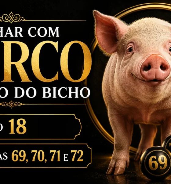 Sonhar com porco no jogo do bicho